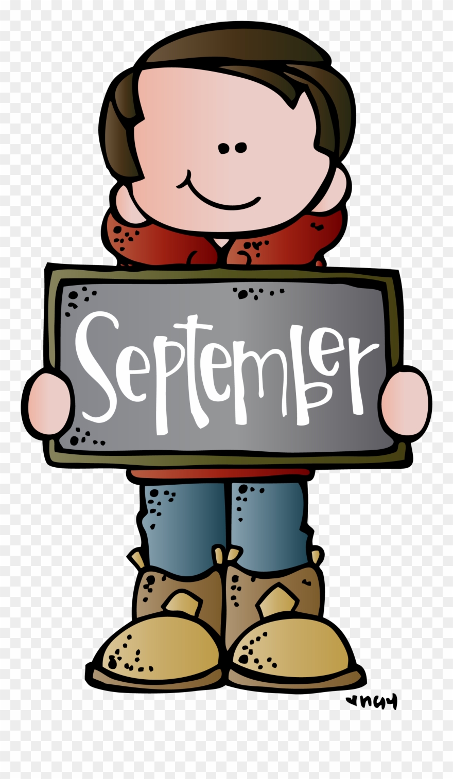 Sep Kidlette Scrapbook, Carson Dellosa, School Clipart, - Melonheadz Months - Png Download