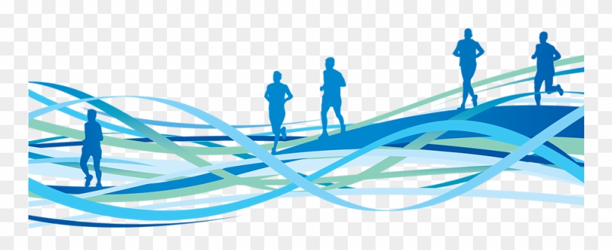 Country Marathon Club - Background Running Clipart