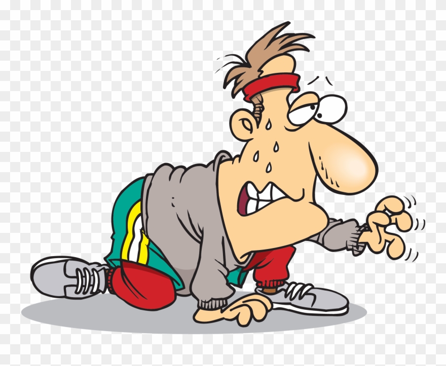 Marathon Madness Throughout This - Intensidade Exercicio Clipart