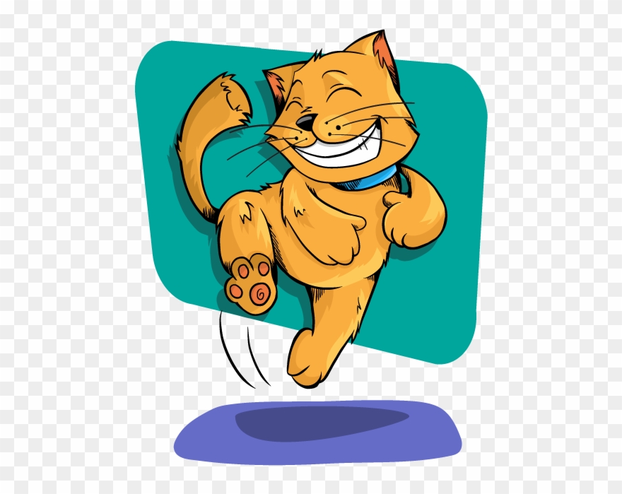 Happy Cat Great Job Clipart - Tgif Thank God Its Friday - Png Download