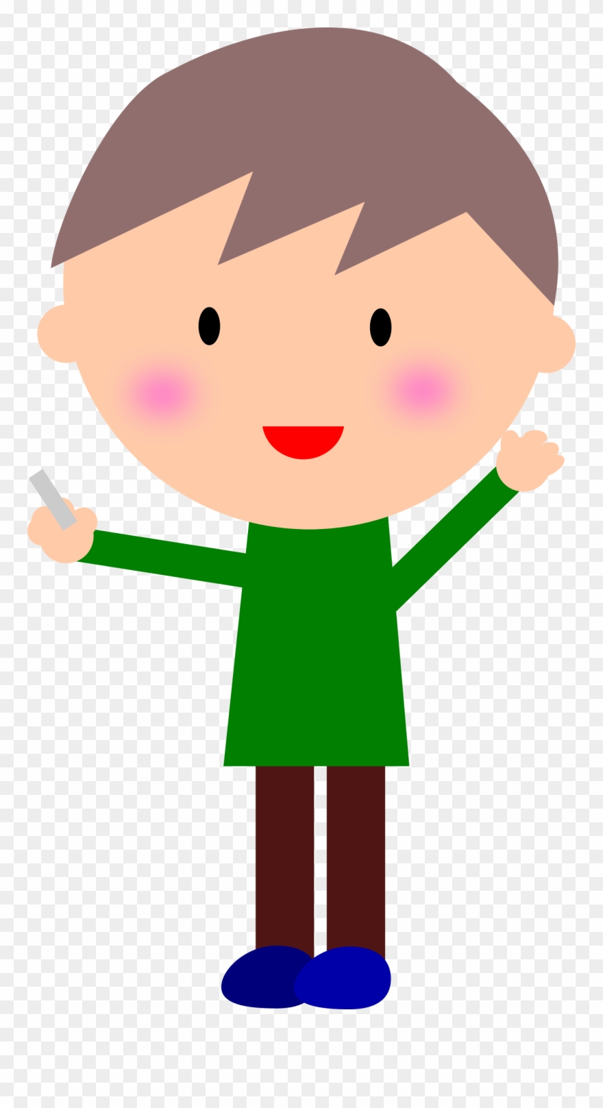 Chalk Clipart - Exam Fear - Png Download