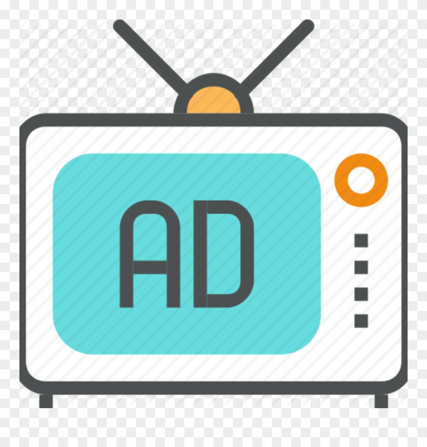 Advertising Clipart Tv Advertisement - Tv Advertisement Png Transparent Png