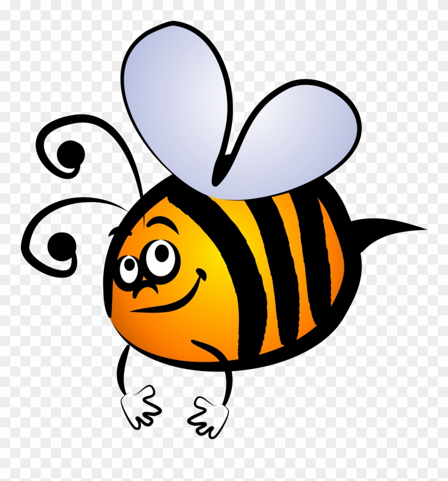 Free Honey Bee - Bee Clip Art - Png Download