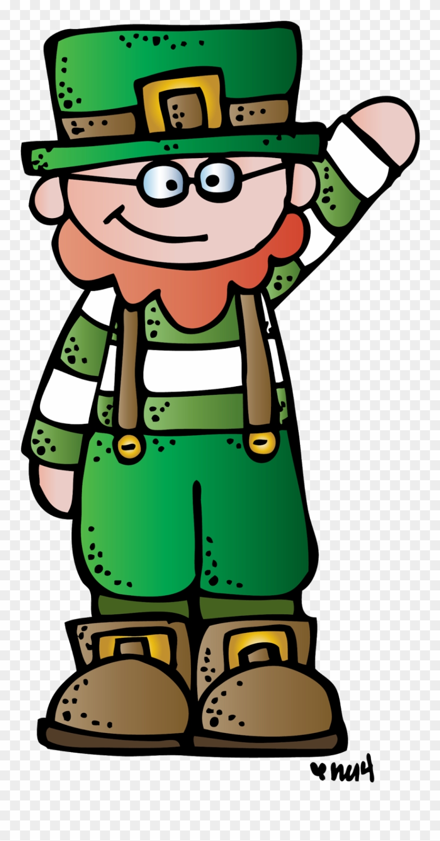 First Day Of Spring Clip Art - Melonheadz St Patrick's Day Clipart - Png Download