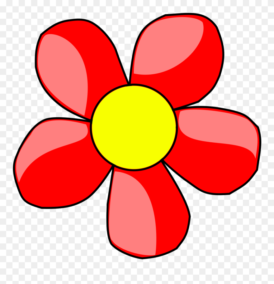 Cartoon Flowers Pictures - Flower Clip Art - Png Download