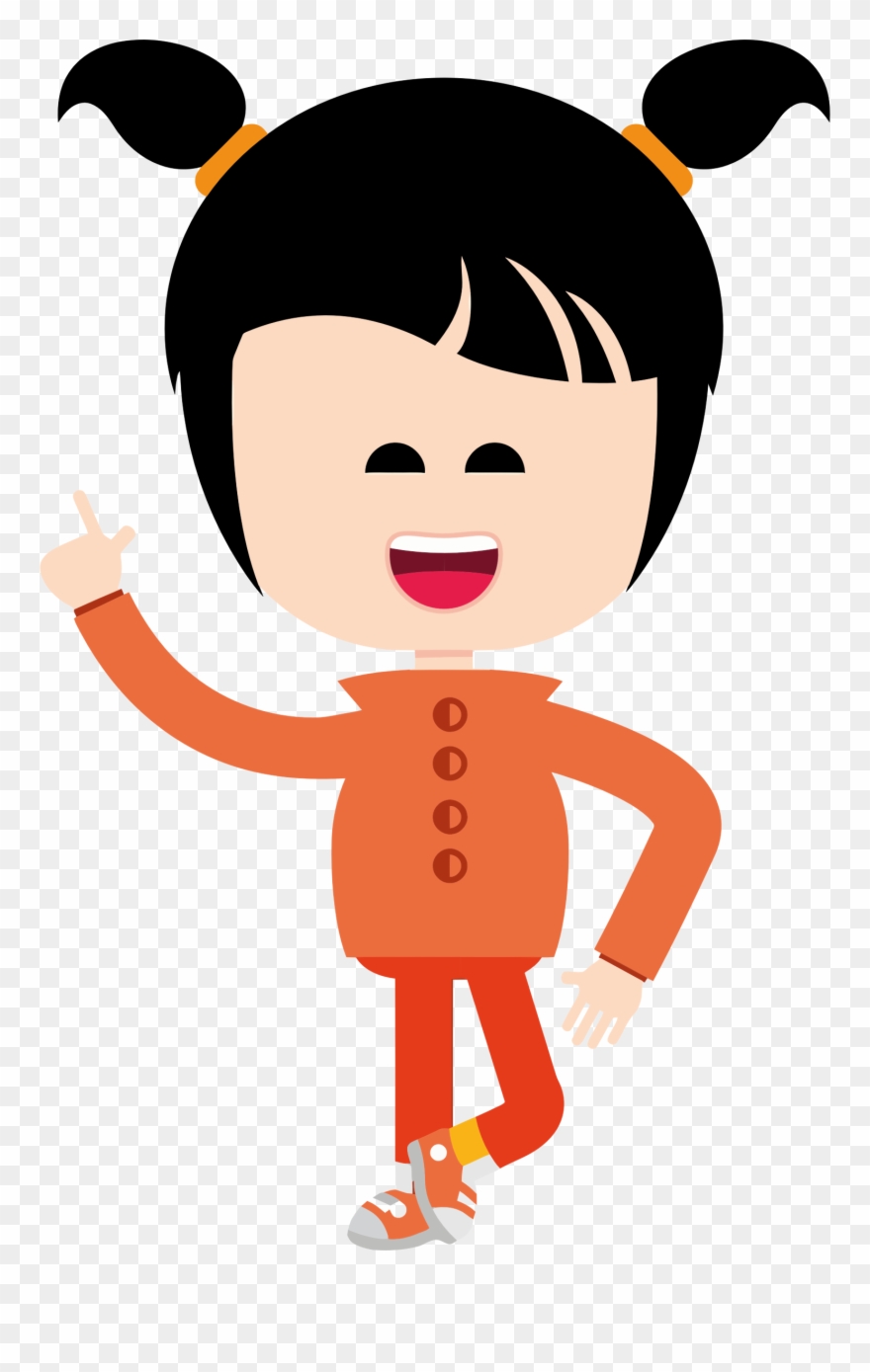 Jpg Transparent Download Cute Big Image Png - Clip Art Asian Girl