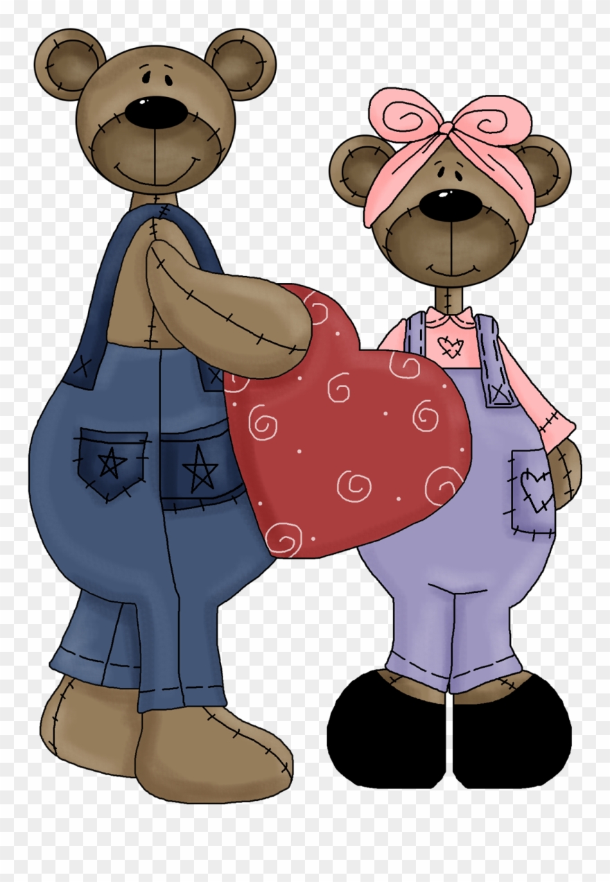 *✿*fauna Enamorada*✿* Bear Clipart, Zentangle Drawings, - Teddy Bear - Png Download