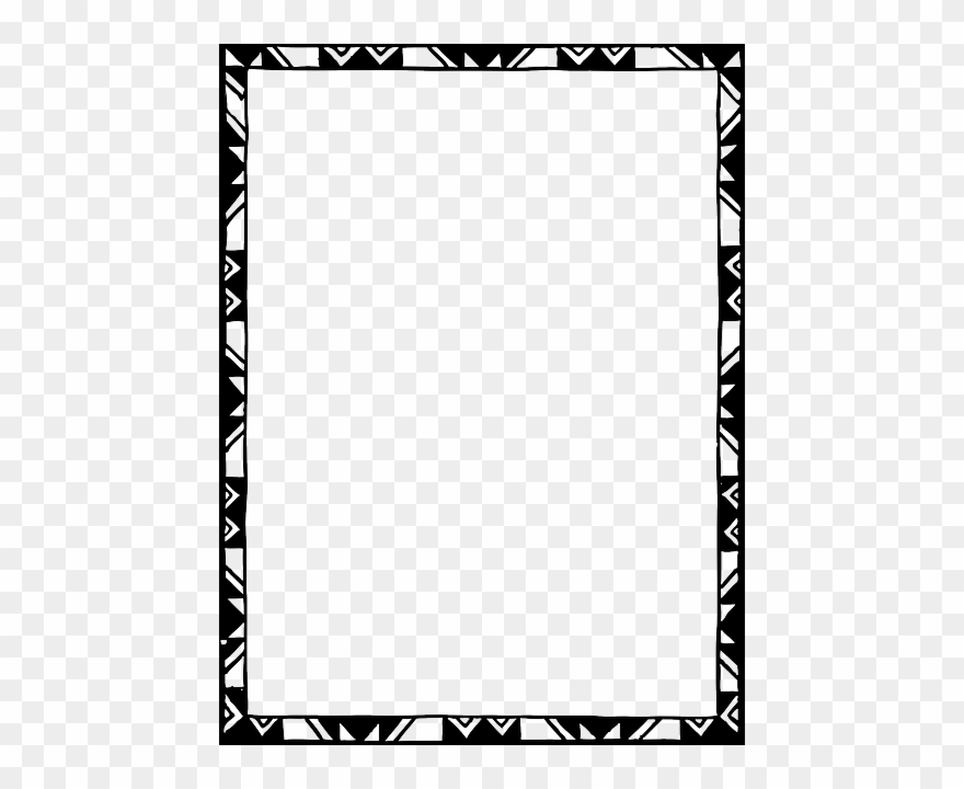 Clipart Border Simple - Border Clip Art - Png Download
