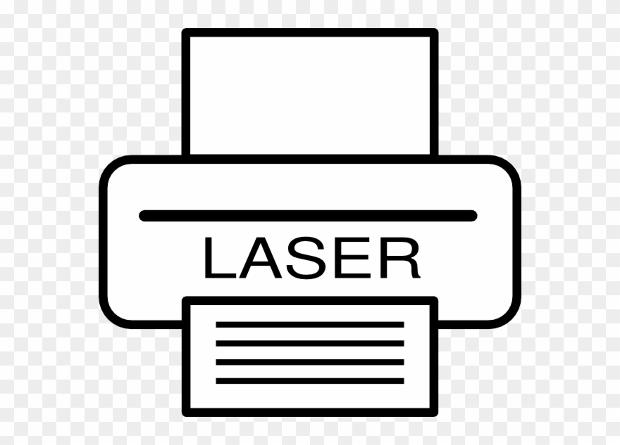 Laser Printer Clip Art - Png Download
