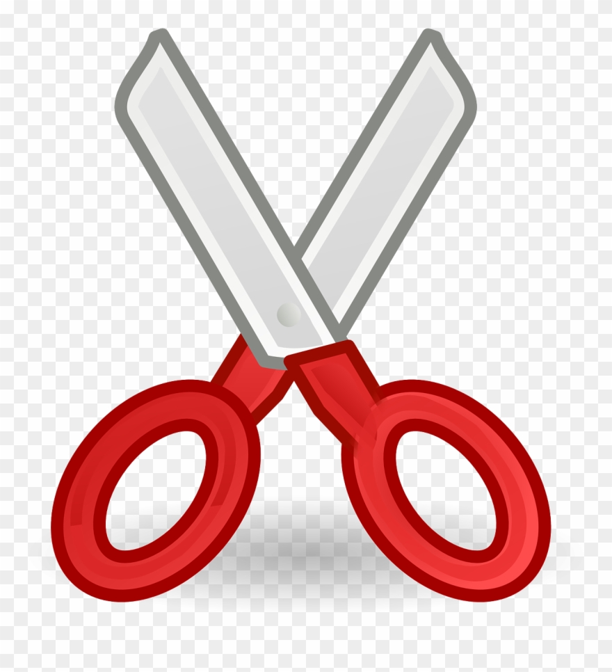 Scissors Clip Art Vector Scissor Vector Clipart Scissors - Cut Clipart - Png Download