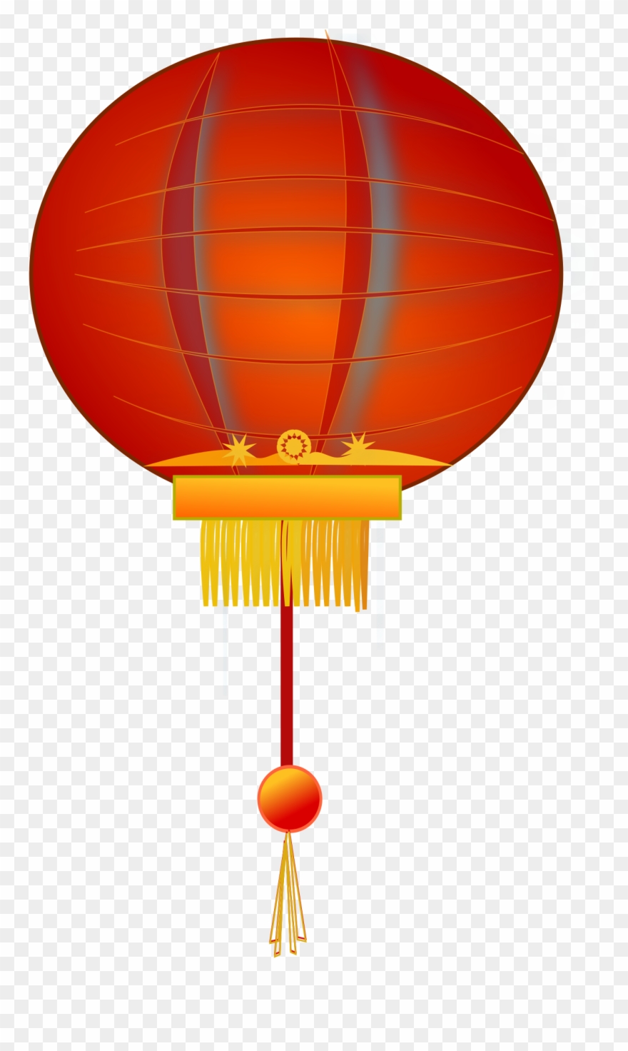 Graphic Free Download Lantern Clip Art Merry Christmas - Chinese New Year Lantern Clipart - Png Download