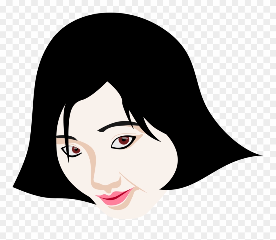 Japanese Computer Icons Art Download - Desenho De Menina Japonesa Clipart