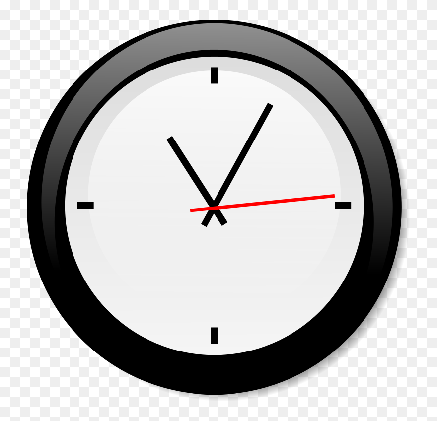 Free Vector Modern Clock Clip Art - Clock Clip Art - Png Download