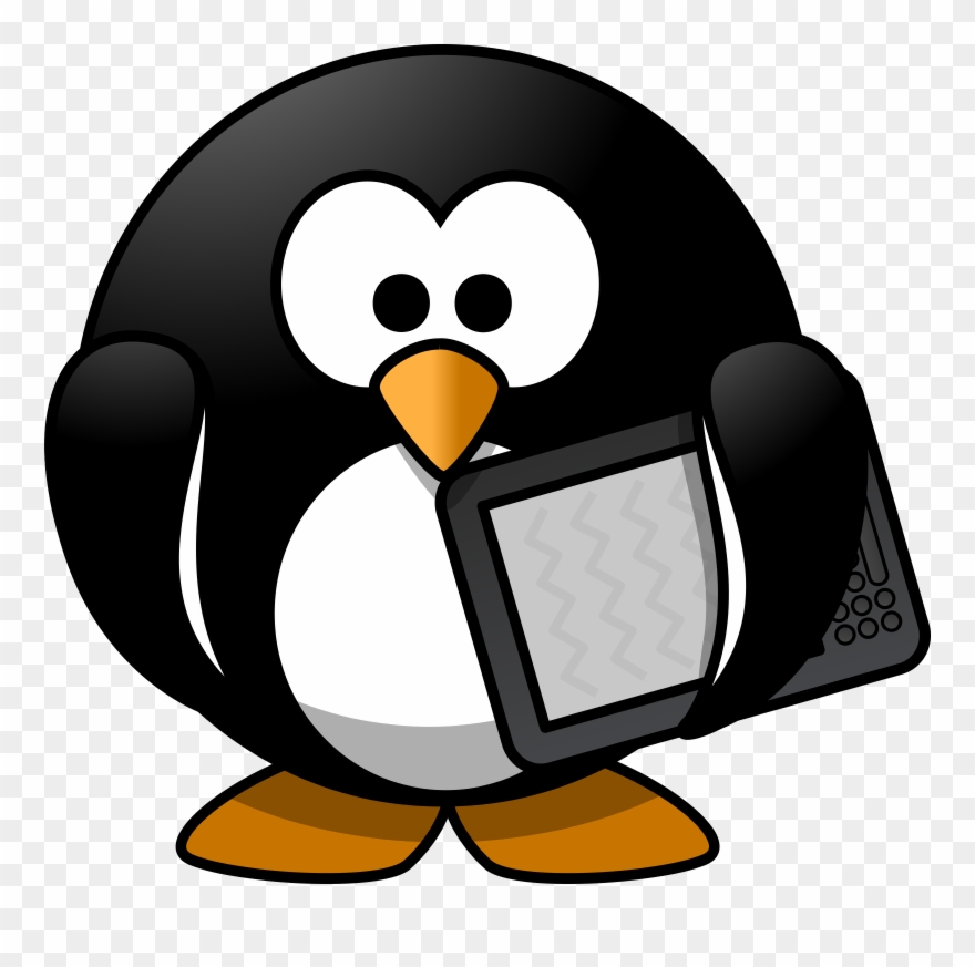Big Image - Ebook Penguin Clipart