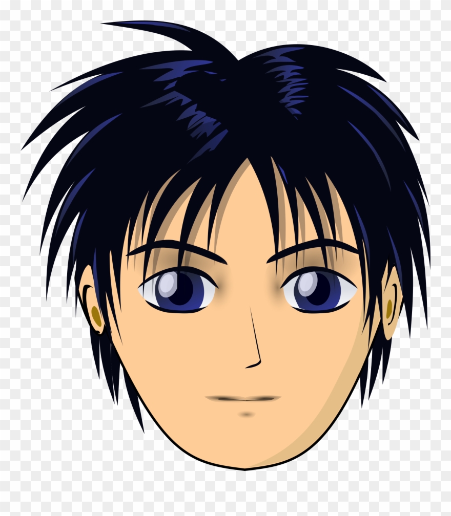 Astrid Graeber Boy Clipart, Vector Clip Art Online, - Face Anime - Png Download