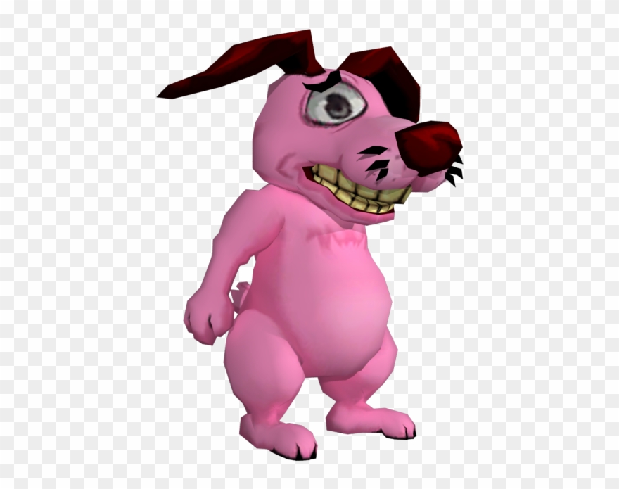 Cartoon Network Clipart Courage The Cowardly Dog - Cartoon Network Fusionfall Courage - Png Download