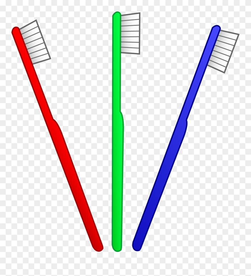 Dental Clipart Free - Clipart Images Of Tooth Brush - Png Download