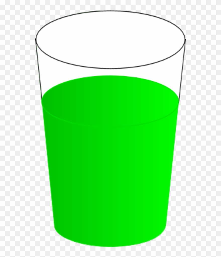 Martini Clipart Cup - Green Glass Clipart - Png Download
