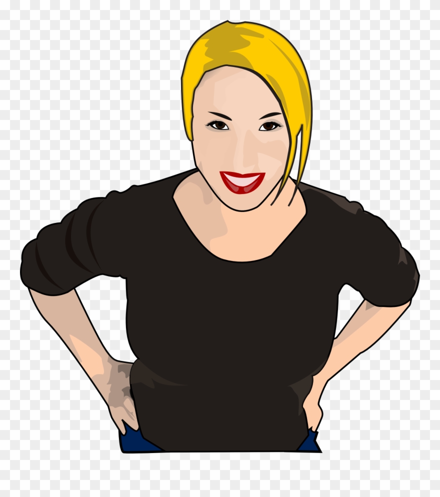 Clip Art Woman - Png Download