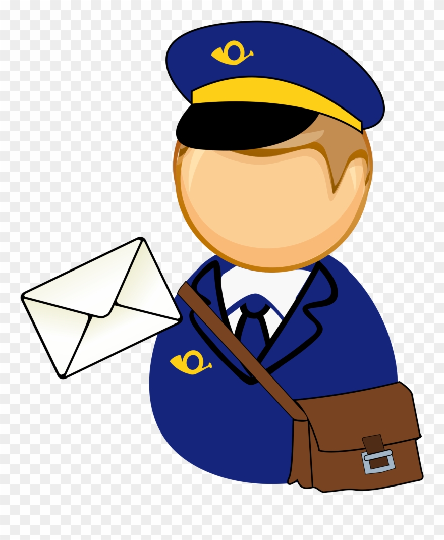 Clipart - Postman Clipart - Png Download