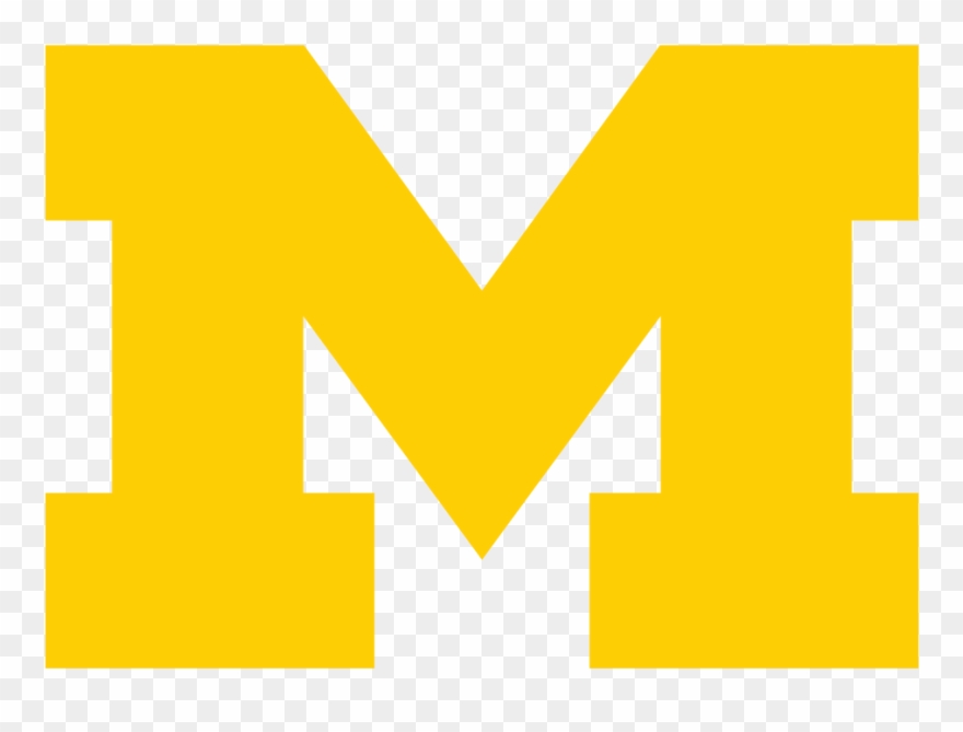 Michigan Block M Png Clipart