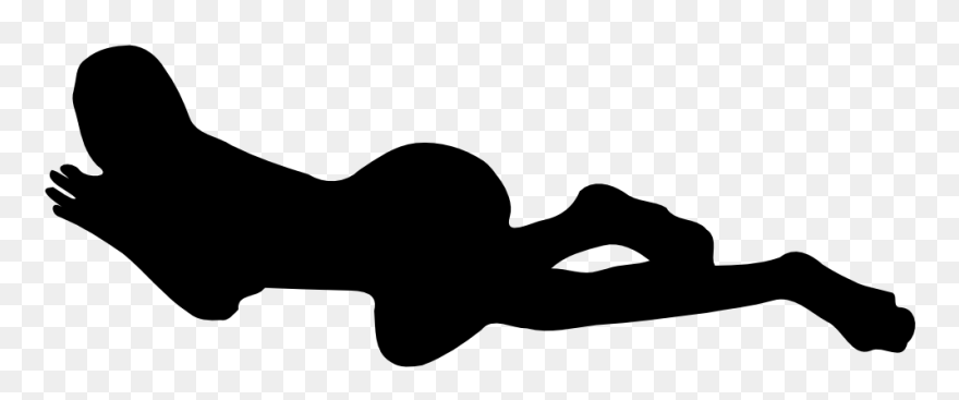 Woman Silhouette 55 Clipart, Vector Clip Art Online, - Woman Sleeping Silhouette Png Transparent Png