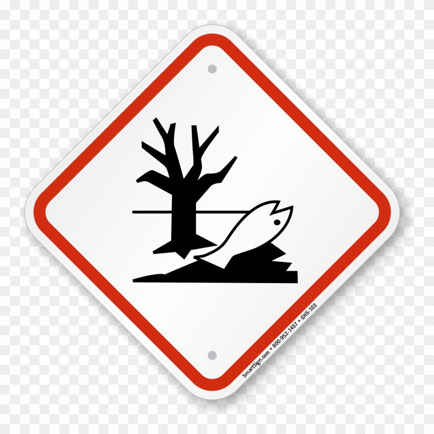 Global Harmonized System Dangerous For Environment - Pictogram Environment Clipart