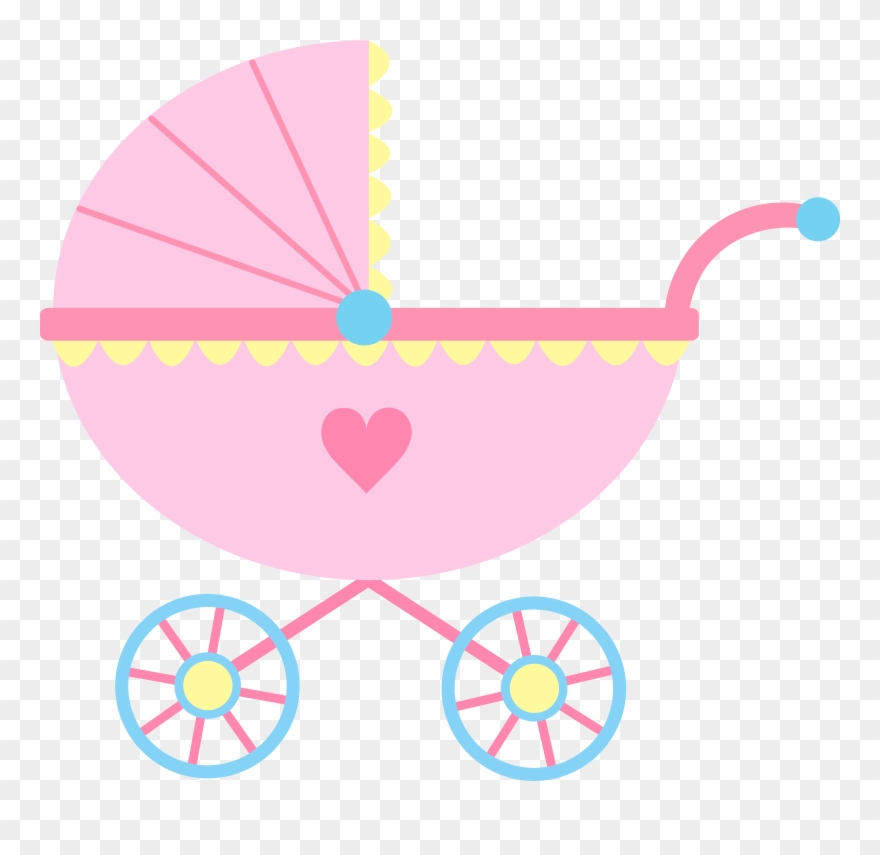 Permalink To Free Baby Girl Clipart - Baby Carriage Clipart No Background - Png Download