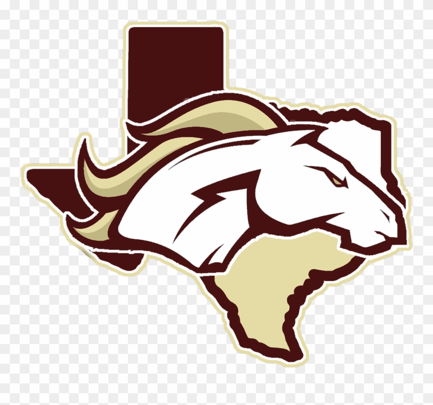 Magnolia West - Magnolia West High School Mustangs Clipart