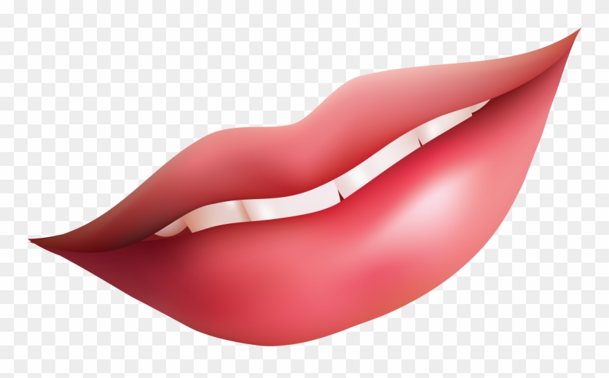 Black - Lips Clipart - Png Download