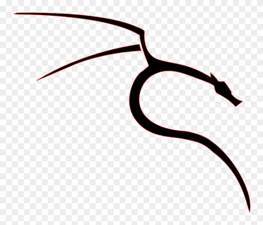 Kali / Backtrack Logo Imitation - Kali Linux Logo Clipart