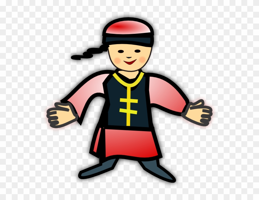 Chinese Boy Clipart - Png Download