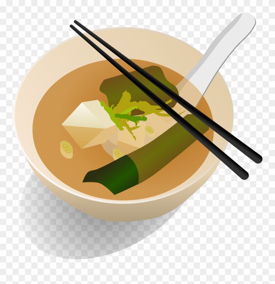 Soup Clip Art - Miso Soup Clipart - Png Download