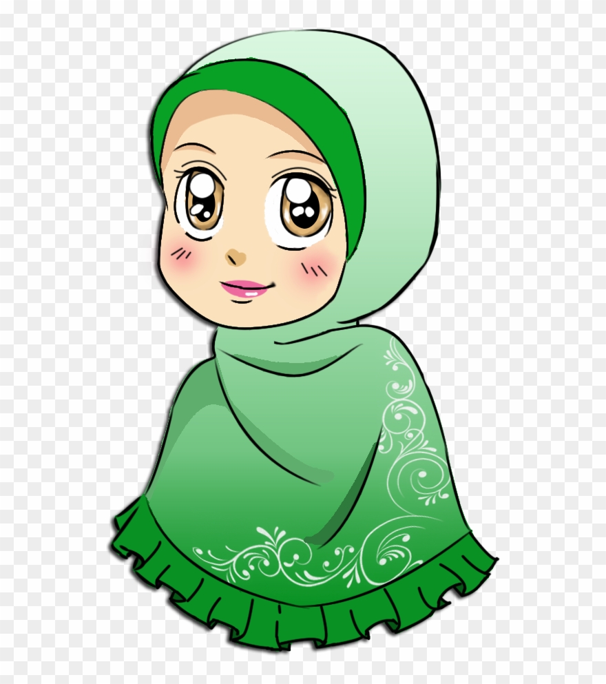 Muslim - Illustration Hijab Vector Png Clipart