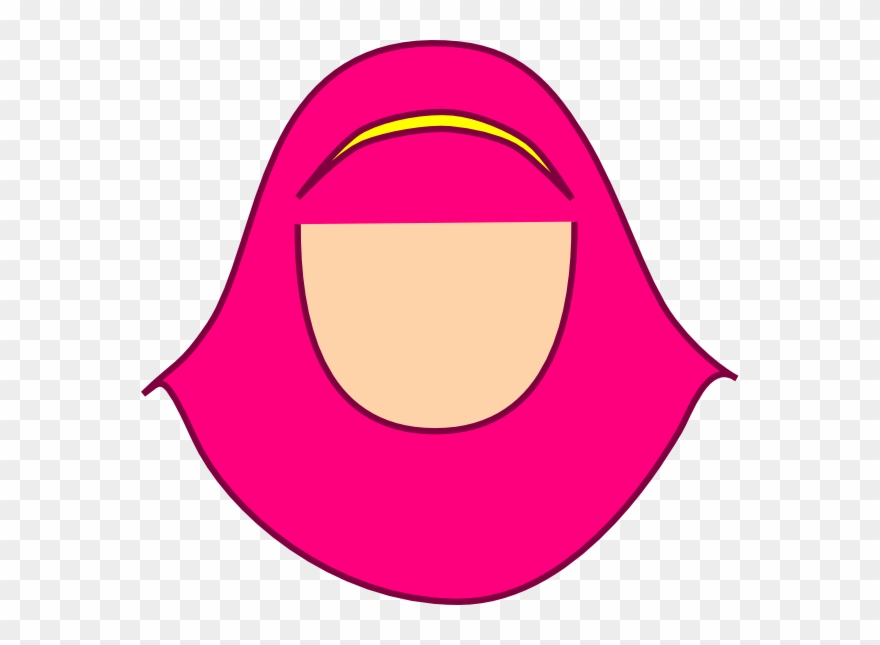 Clip Arts Related To - Hijab Pink Kartun Png Transparent Png