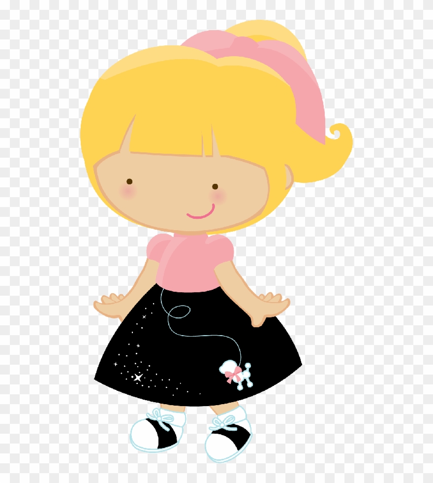 Girl Clipart, Girl Dancing, Pretty Dolls, Dance Pictures - Niños Vaselina Animada - Png Download