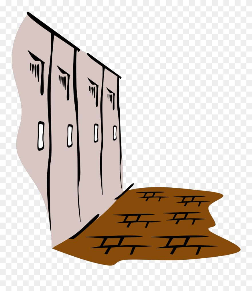 Corridor Clipart Modern School - School Hall Clipart - Png Download