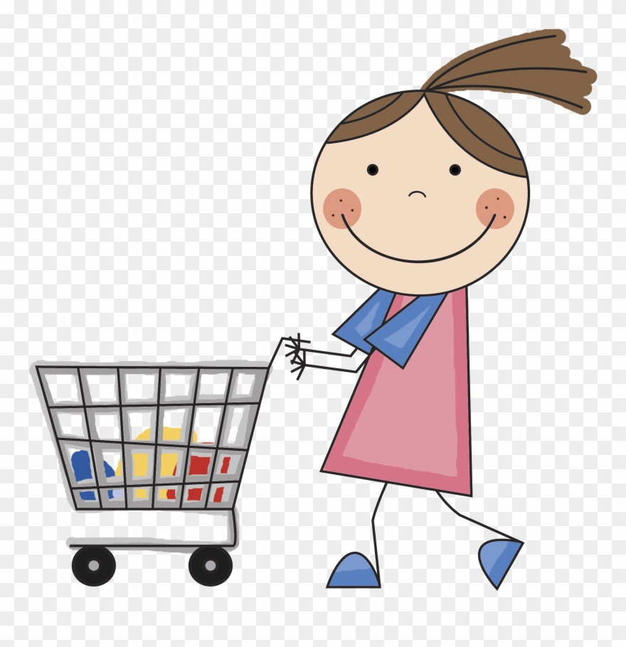 Shopper Clipart - Scrappin Doodles - Png Download