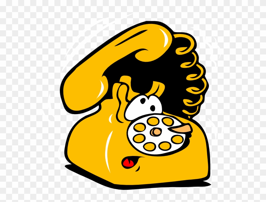 Animated Telephone Clipart - Phone Clip Art - Png Download