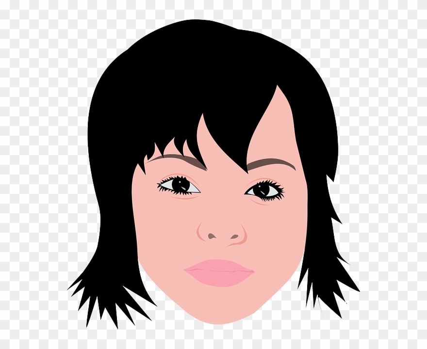 Short Hair Clipart Png Transparent Png