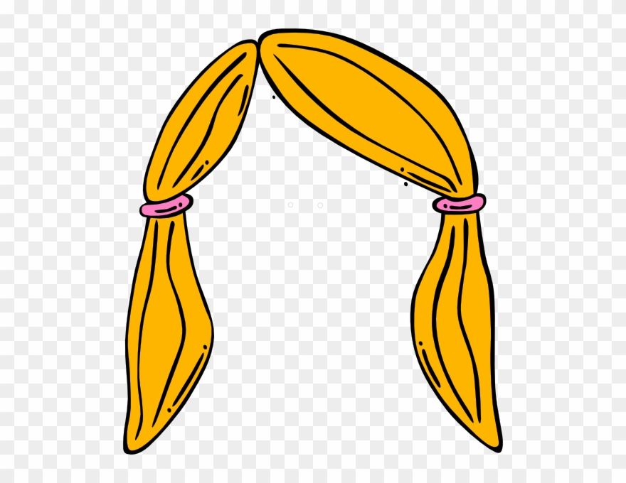 Hair Clipart - Happy Face Girl Clipart - Png Download