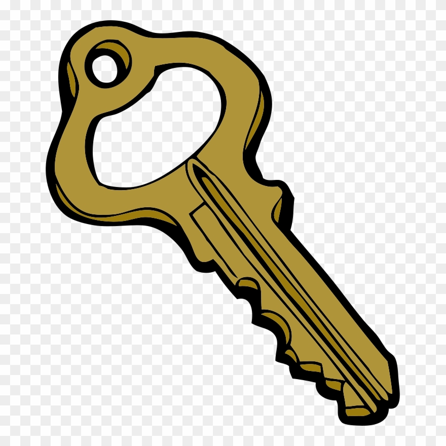 Car Key Clipart - Clip Art Of Key - Png Download