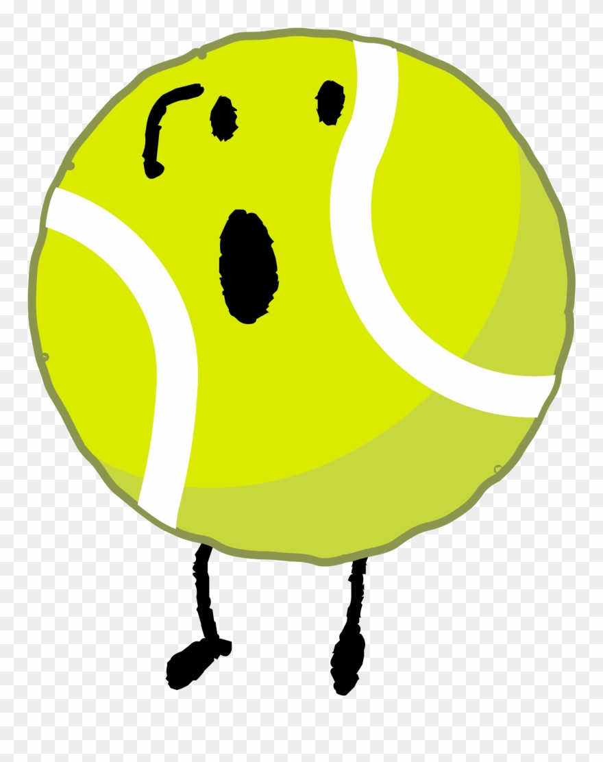 Tennis Ball Clip Art Tennis Ball Clipart Bfb 2 2090 - Bfb Tennis Ball Intro - Png Download