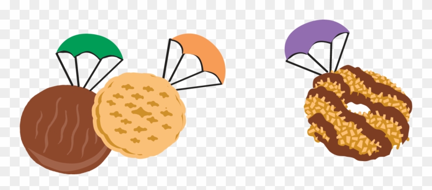 Grand Girl Scout Cookies Clipart Thank You Cards Clip - Transparent Background Girl Scout Cookies Clipart - Png Download