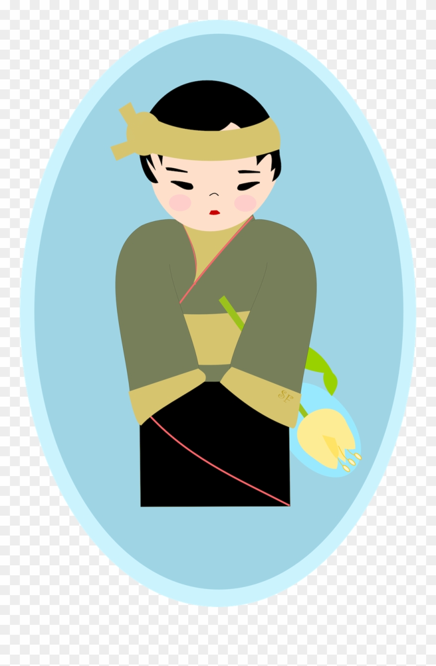 Free Printable Kokeshi Boy Ii Journaling Cards - Kokeshi Menino Png Clipart