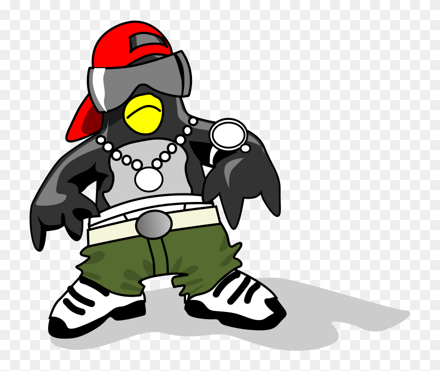 Swing Dance Clipart, Art Dance Dance Shoes Clipart - Penguin Gangster - Png Download