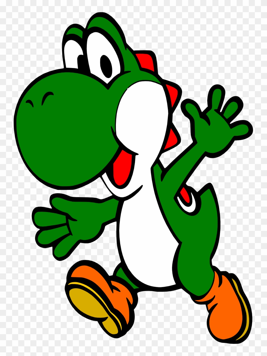 Super Mario Clip Art - Yoshi Clip Art - Png Download