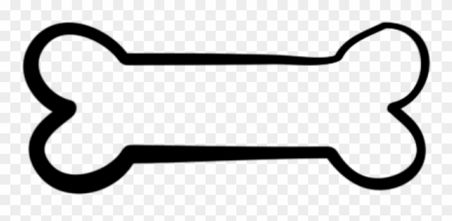 Clip Freeuse Library Dog Bone Clipart Stock - Dog Bone Clipart Transparent - Png Download