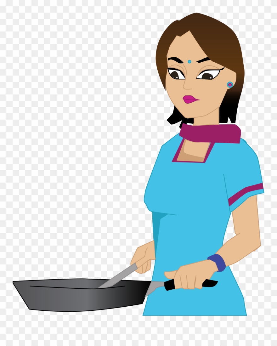 Svg Royalty Free Download Cooking A Stew Royalty Free - Woman Cooking Png Clipart