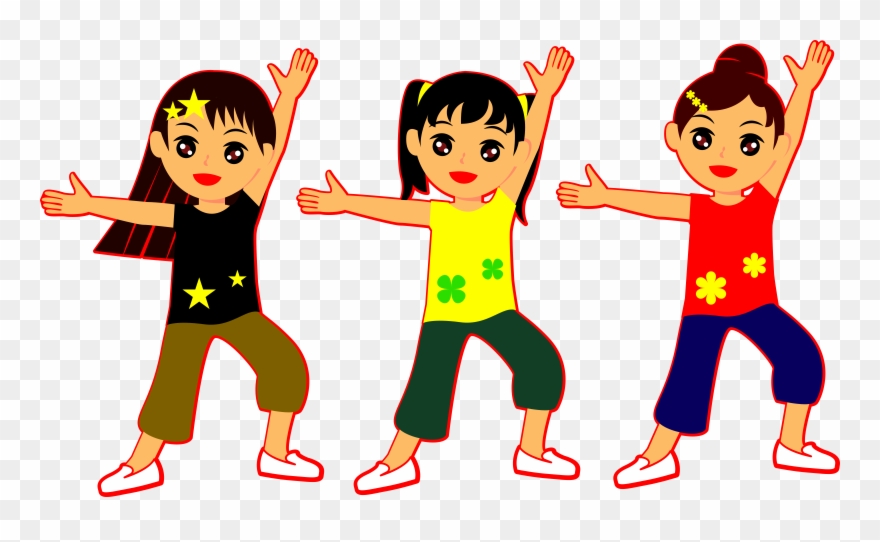 Clipart - Dancing Girls - Dancing Girls Clip Art - Png Download